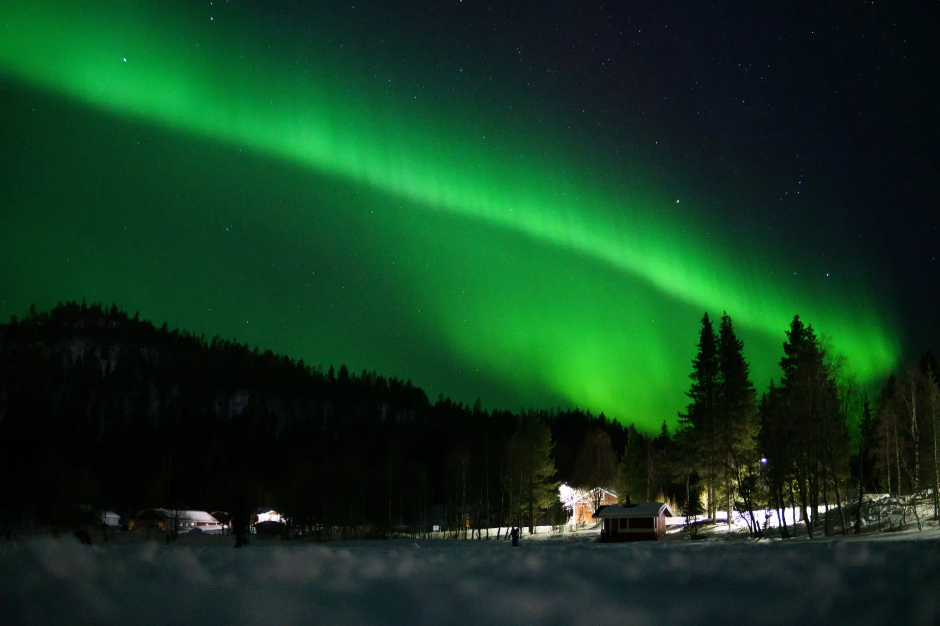 Revontulten hehku